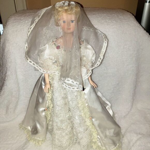 Seymour Mann Porcelain Doll - Picture 2 of 11